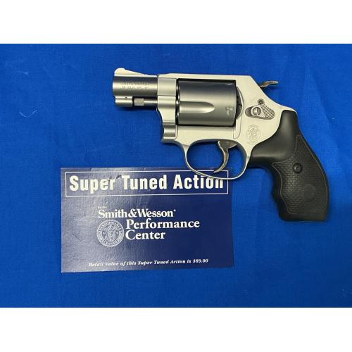 NIB SMITH & WESSON 637-2 .38 SPECIAL 5-SHOT REVOLVER WITH SUPER TUNED ACTION