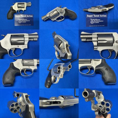 NIB SMITH & WESSON 637-2 .38 SPECIAL 5-SHOT REVOLVER WITH SUPER TUNED ACTION