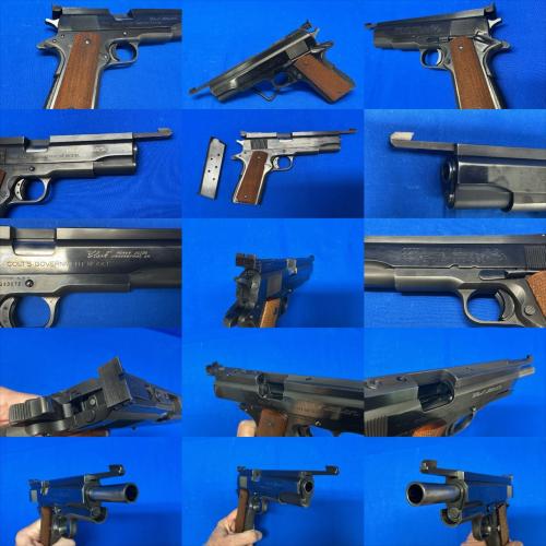 USED COLT  CLARK CUSTOM WADCUTTER .45 ACP PISTOL