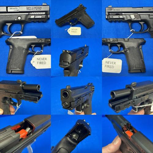 NIB SMITH & WESSON SHIELD EZ .380 ACP PISTOL, NEVER FIRED