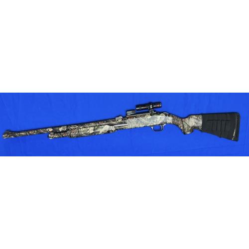 USED MOSSBERG 500 12-GAUGE PUMP-ACTION SHOTGUN