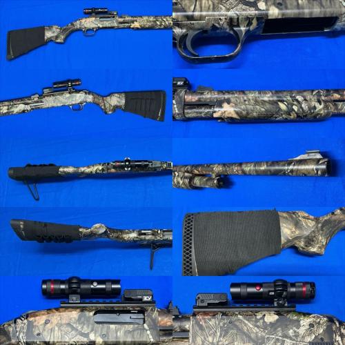 USED MOSSBERG 500 12-GAUGE PUMP-ACTION SHOTGUN