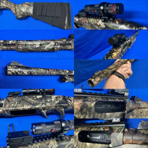 USED MOSSBERG 500 12-GAUGE PUMP-ACTION SHOTGUN
