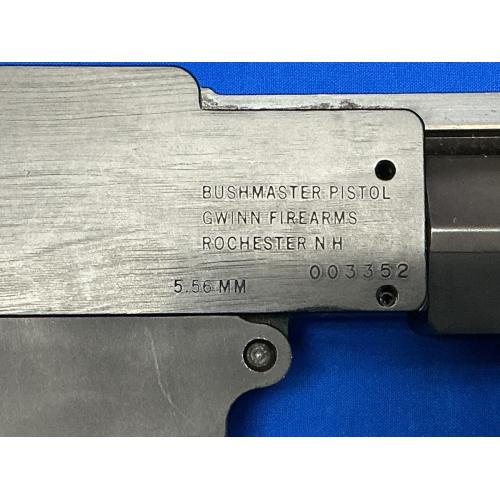 GWINN BUSHMASTER BULLPUP PISTOL 5.56 MM
