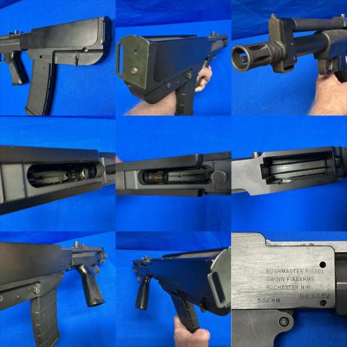 GWINN BUSHMASTER BULLPUP PISTOL 5.56 MM