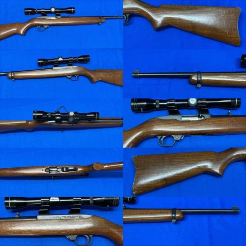 USED RUGER 10-22 .22 LR WITH SCOPE