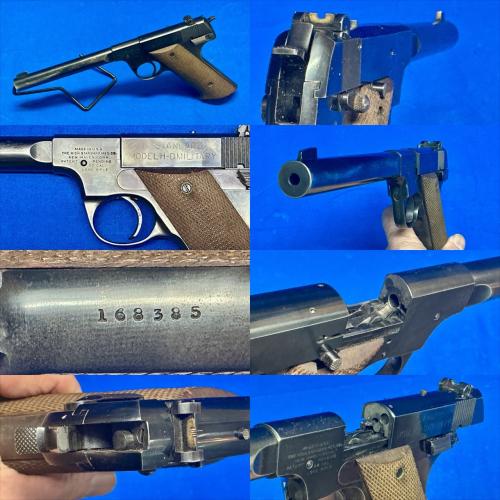 USED HIGH STANDARD HD MILITARY .22 LR PISTOL