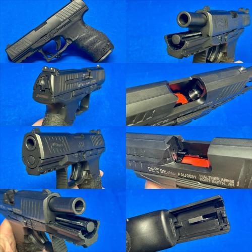 USED WALTHER PPQ 9MM PISTOL
