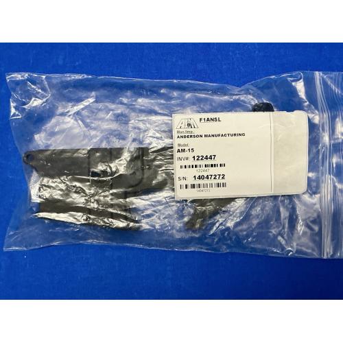 PRE-OWNED, UNUSED ANDERSON AM-15 STRIPPED  LOWER