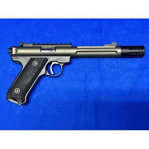USED TACTICAL SOLUTIONS PAC-LITE 22 WITH CASE, BURRIS RED DOT AND 3 MAGS
