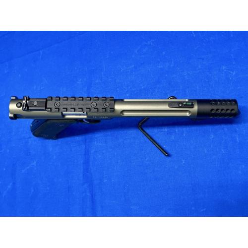 USED TACTICAL SOLUTIONS PAC-LITE 22 WITH CASE, BURRIS RED DOT AND 3 MAGS