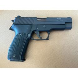 USED SIG SAUER P226 9MM, WEST GERMAN WITH CASE AND 2 MAGS