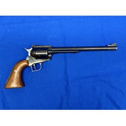 USED RUGER SUPER BLACKHAWK .44 MAG WITH LEATHER HOLSTER, 10