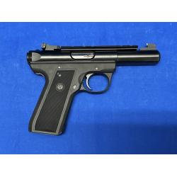 USED RUGER MKIII 22/45 22LR PISTOL WITH 3 MAGS & CASE