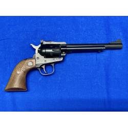 USED RUGER NEW MODEL SINGLE SIX WITH HOLSTER AND EXTRA MAGNUM CYLINDER