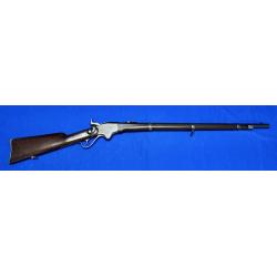 ACTUAL SPENCER 1860 3-BAND 56-56 RIFLE CIVIL WAR CONNECTION, SAM LEONARD INSPECTION + GETTYSBURG INVOLVEMENT
