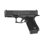 GLOCK 19 GEN 6 9MM PISTOL, SEMI-AUTOMATIC, STRIKER FIRED, POLYMER FRAME, COMPACT, 4.02" BARREL, DLC FINISH, FIXED SIGHTS, OPTICS READY, 15 ROUNDS, 3 MAGAZINES