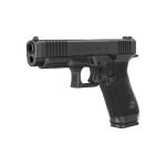 GLOCK 17 GEN 6 9MM PISTOL, STRIKER FIRED, SEMI-AUTOMATIC, POLYMER FRAME, FULL SIZE, 4.49" BARREL, DLC FINISH, FIXED SIGHTS, OPTICS READY SYSTEM, 17 ROUNDS, THREE MAGAZINES