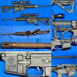  SMITH & WESSON CUSTOM M&P-15 5.56 PISTON UPPER+V.VORTEX 4.5-14X40