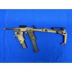 GLOCK 19 WITH RECOVER CHASSIS, EXTENDED THREADED BARREL, CASE 
