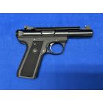 USED RUGER MKIII 22/45 22LR PISTOL WITH 3 MAGS & CASE