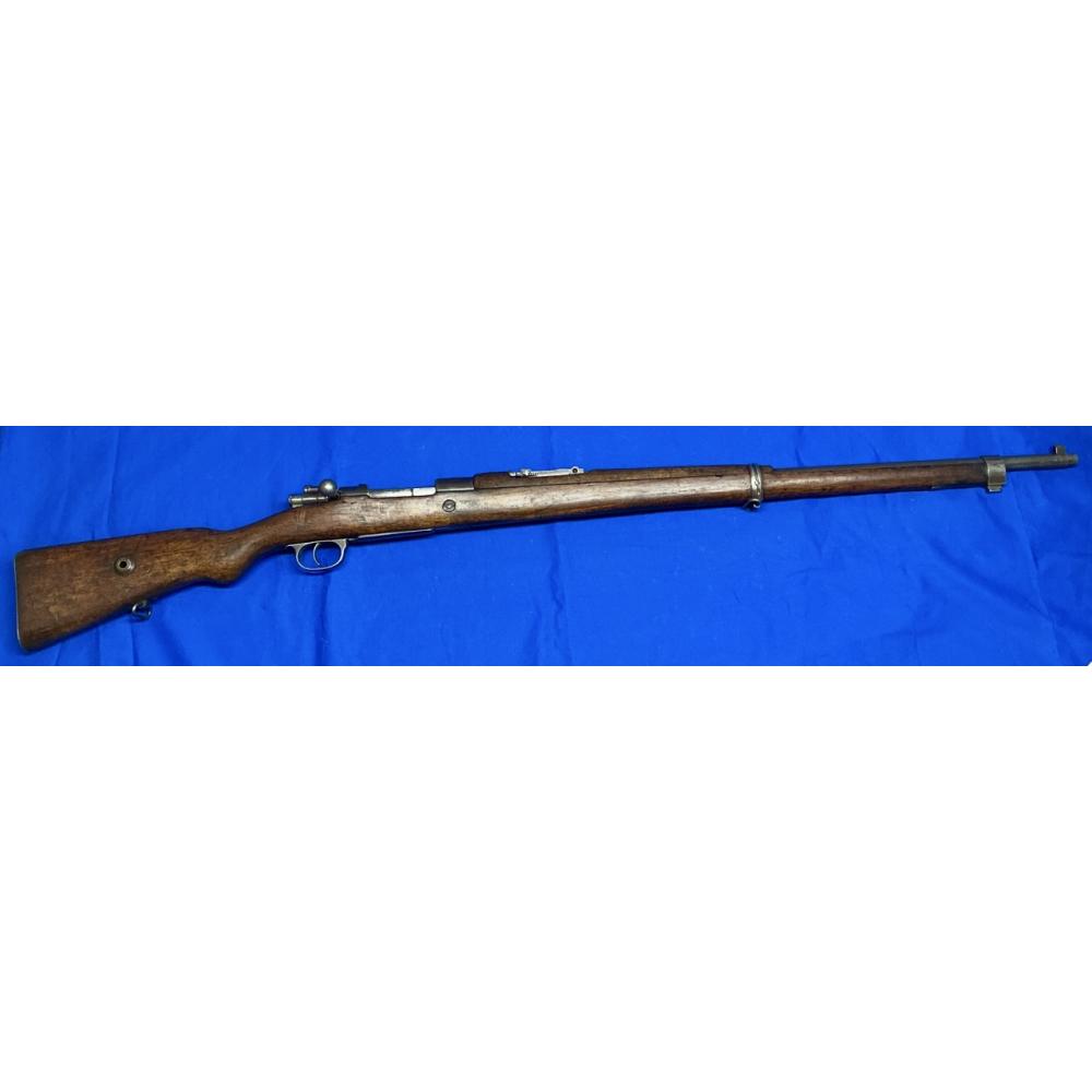 VINTAGE ANKARA K.KALE 8MM RIFLE WITH BAYONET, CASE