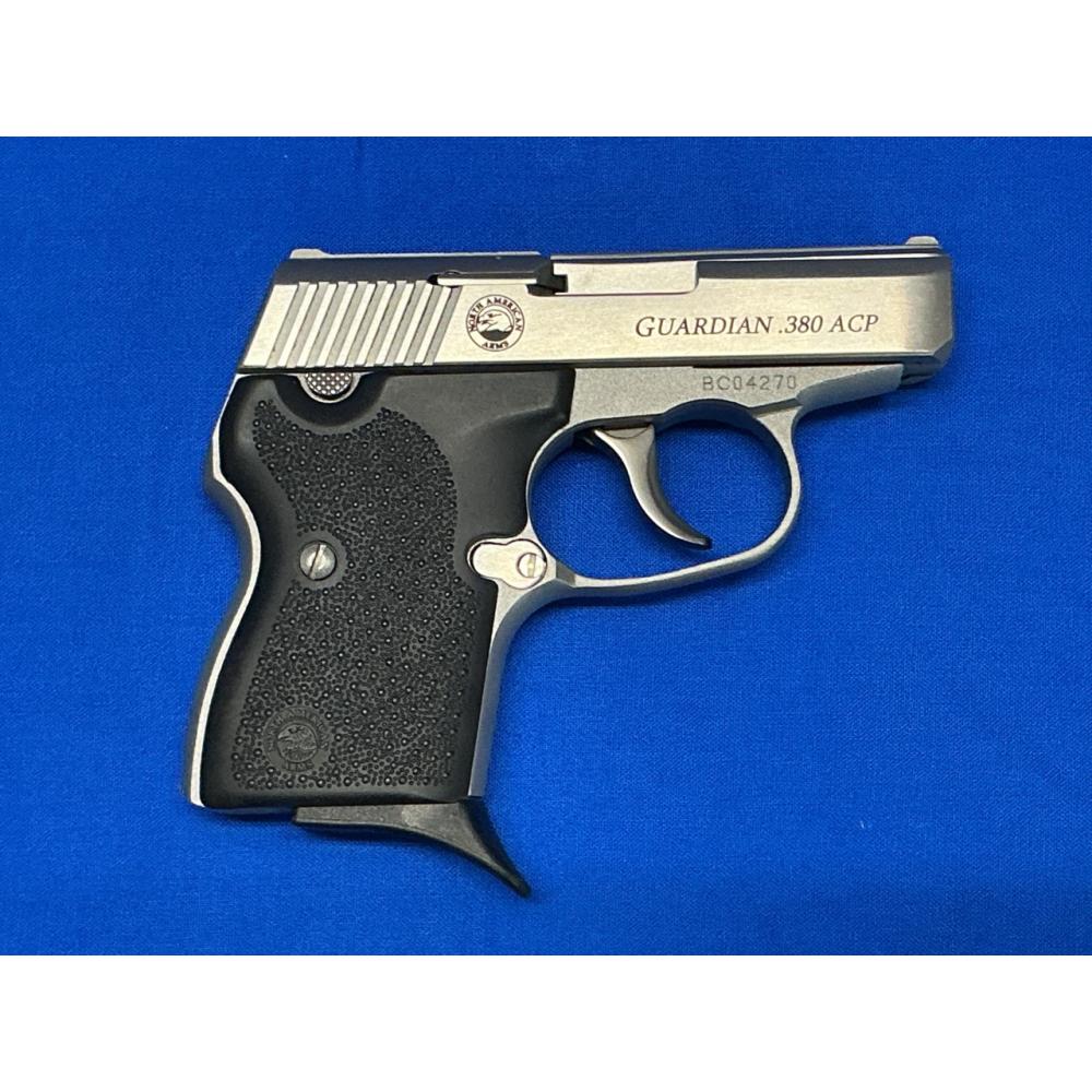 USED NAA GUARDIAN .380 PISTOL WITH TWO 6X MAGS