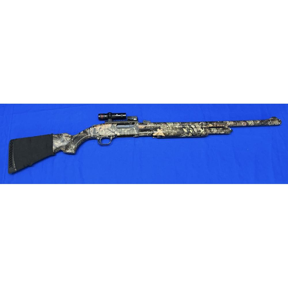 USED MOSSBERG 500 12-GAUGE PUMP-ACTION SHOTGUN