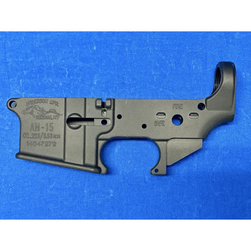 PRE-OWNED, UNUSED ANDERSON AM-15 STRIPPED  LOWER