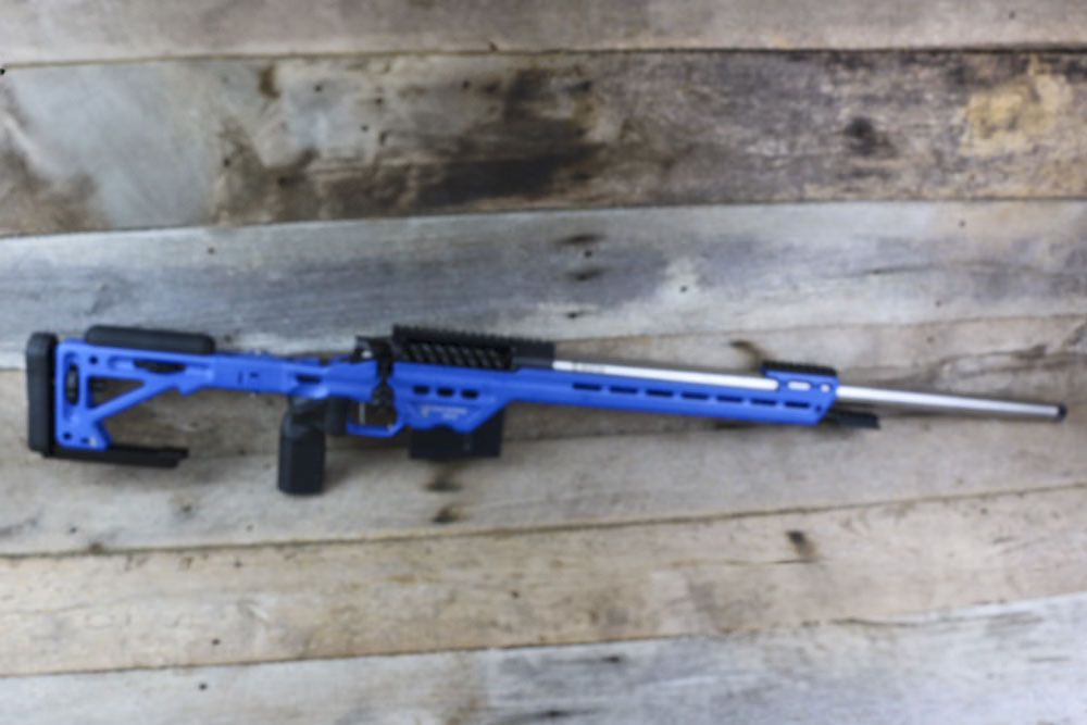MASTERPIECE ARMS PMR PRO II 300 PRC RH 26" POL BRL FOLD STOCK NRA BLUE-img-1