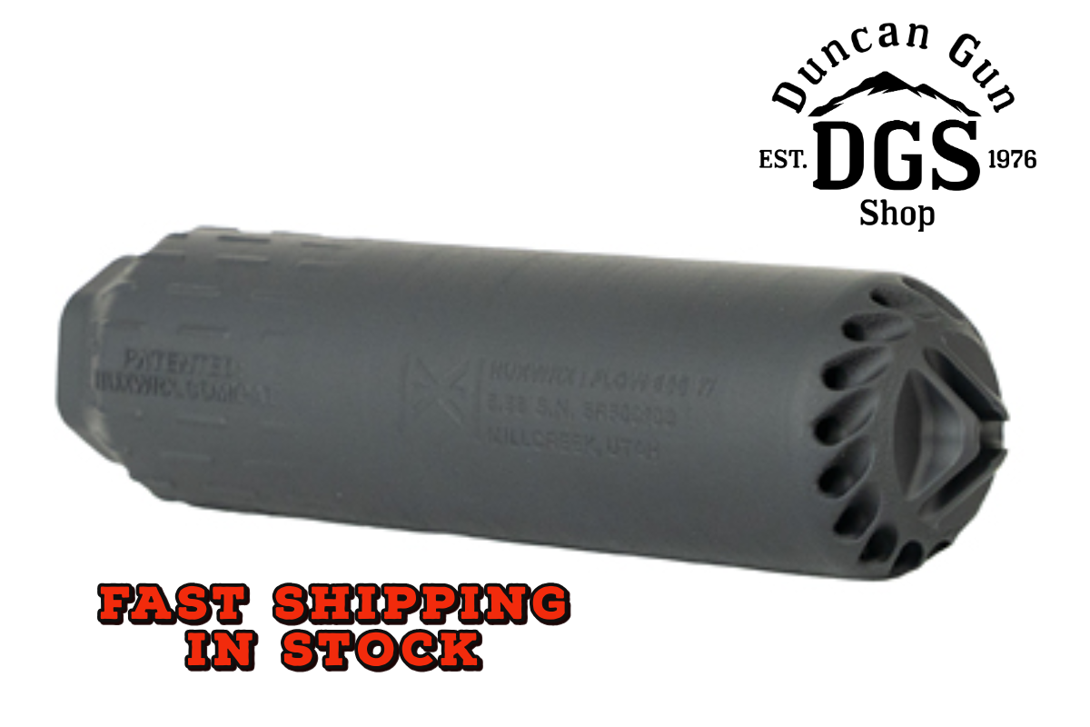 HUX FLOW 556TI SUPPRESSOR 5.56 W/FH BLACK 3292-img-0