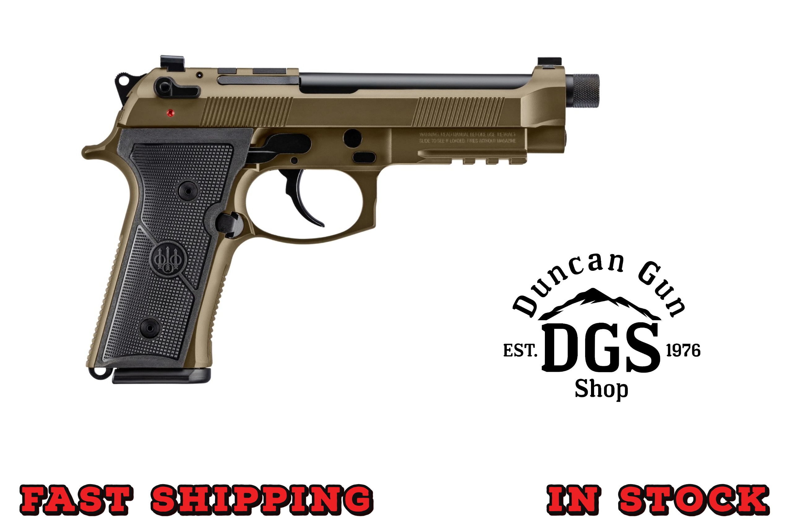 BERETTA M9A4 OVERLAND 9MM 18RD BRNZ JS92M9A4GBRZ18-img-0