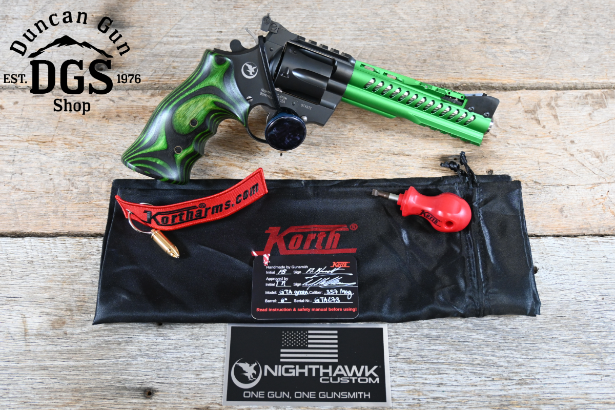 NIGHTHAWK CUSTOMS KORTH SUPER SPORT GREEN .357 60-505-img-1