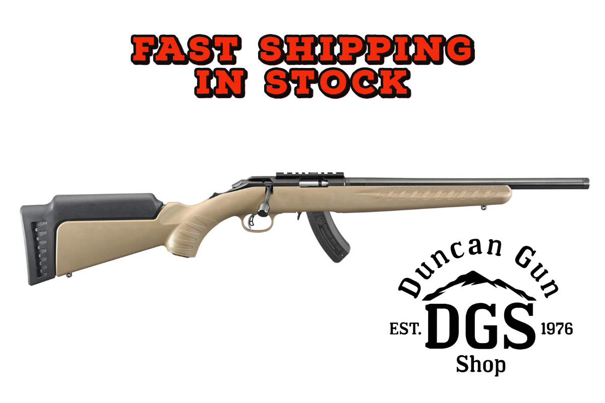 RUGER AMERICAN 22WMR FDE -img-0