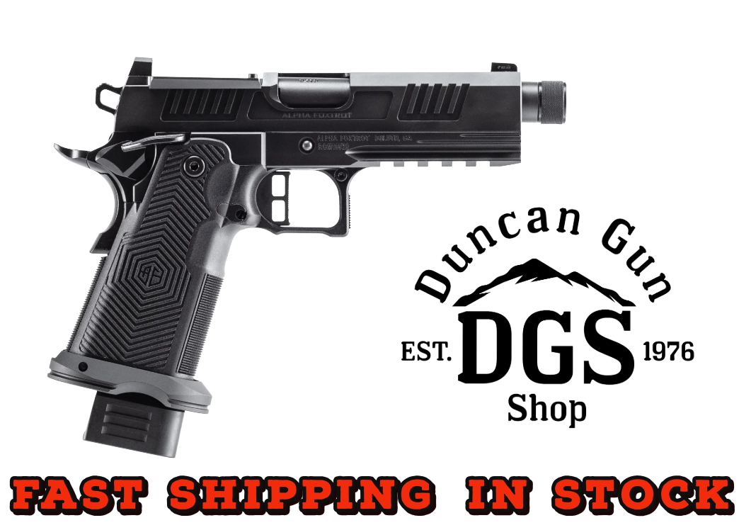 Alpha Foxtrot AF1911-Romulus 9mm Threaded DLC Black-img-0