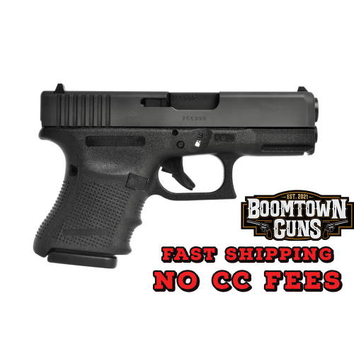 Glock UG2950201 G29 Gen4 Subcompact 10mm Auto  3.78 Barrel 10+1, Black Frame & Slide, Modular  Backstrap, Reversible Mag. Catch, Safe Action Trigger (US Made)