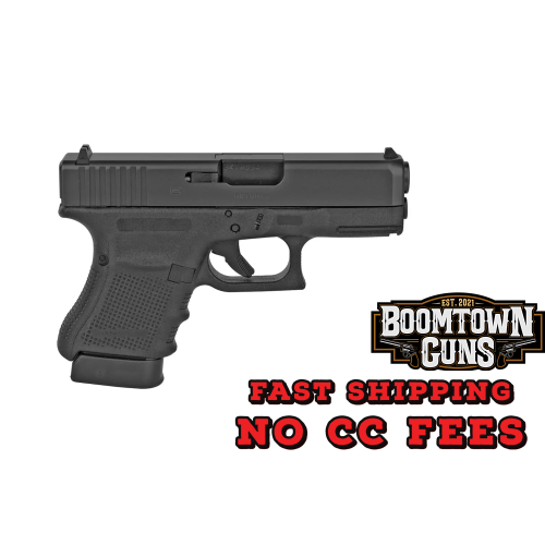 Glock PG3050201 G30 Gen4 Subcompact 45 ACP  3.78 Barrel 10+1, Black Frame & Slide, Finger Grooved Rough Texture Grip, Modular Backstrap, Reversible Mag. Catch, Safe Action Trigger
