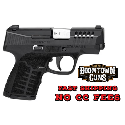 SAVAGE STANCE MC9 BLK 9MM 10+1 7+1 MAG 67035