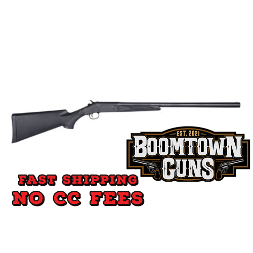 Stevens 22558 301  20 Gauge 3 1rd 26 Matte Black Carbon Steel Barrel, Matte Black Synthetic Stock, Ambidextrous