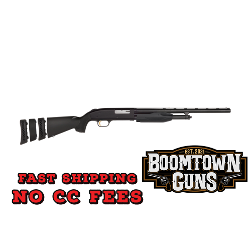 Mossberg 50485 510 Super Bantam Youth 20 Gauge 3 3+1 18.50 Vent Rib Barrel, Dual Extractors, EZ-Reach Forend, Blued Metal Finish, Synthetic Stock w/Adjustable LOP Spacer, Includes Accu-Set Chokes