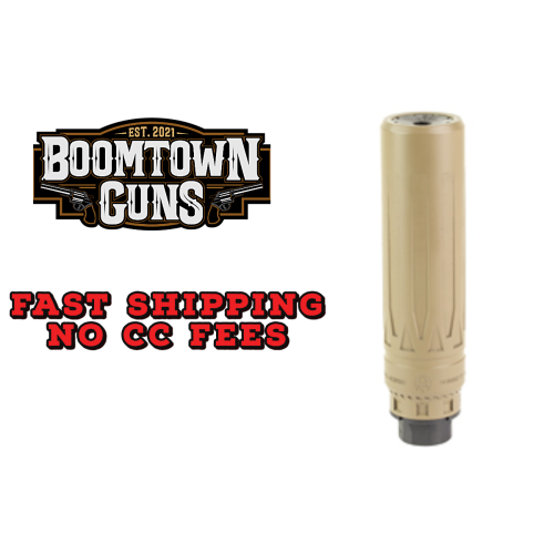 Dead Air Armament Nomad-TI XC, Suppressor, 7.03 Length, Rated Up to 300 Remington Ultra Magnum, Titanium, Cerakote Finish, Flat Dark Earth, Xeno Adapter & DA124 Omni Brake NOMADTIXCXENOFDE