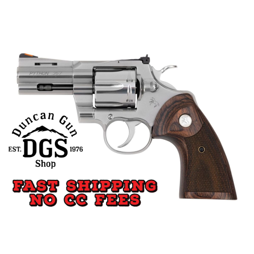 COLT PYTHON 357MAG 3" SS