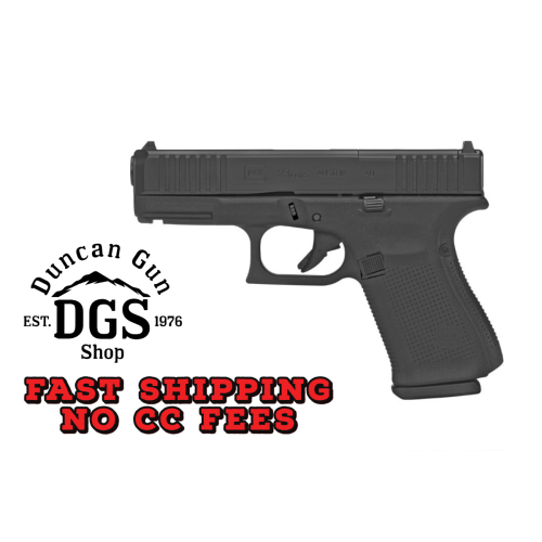 Glock PA235S203MOS G23 Gen5 Compact MOS 40 S&W  4.02 Glock Marksman Barrel 13+1, Black Frame & MOS  nDLC Slide, Modular Backstrap, Ambidextrous Slide Stop, Safe Action Trigger, Optics Ready