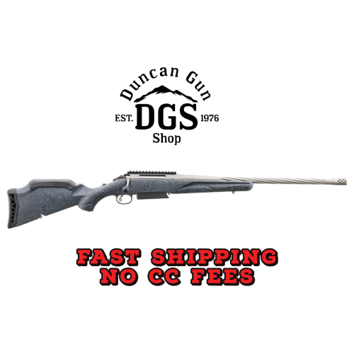 Ruger 46915 American Rifle Gen II Full Size 300 Win Mag 3+1 20 Cobalt Cerakote Threaded Barrel, Picatinny Rail Steel Receiver, Gray Splatter Adjustable Synthetic Stock Ruger 46915 American Rifle Gen II Full Size 300 Win Mag 3+1 20 Cobalt Cerakote Threaded Barrel, Picatinny Rail Steel Receiver, Gray Splatter Adjustable Synthetic Stock