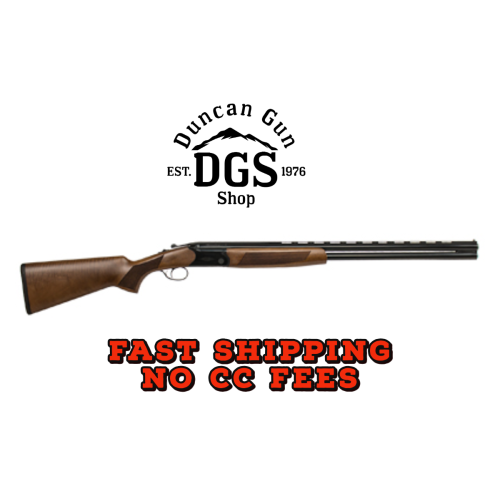 CZ-USA 06093 Drake  20 Gauge 3 2rd 28 Barrel, Gloss Black Chrome Metal Finish, Turkish Walnut Fixed Pistol Grip Stock Includes 5 Chokes