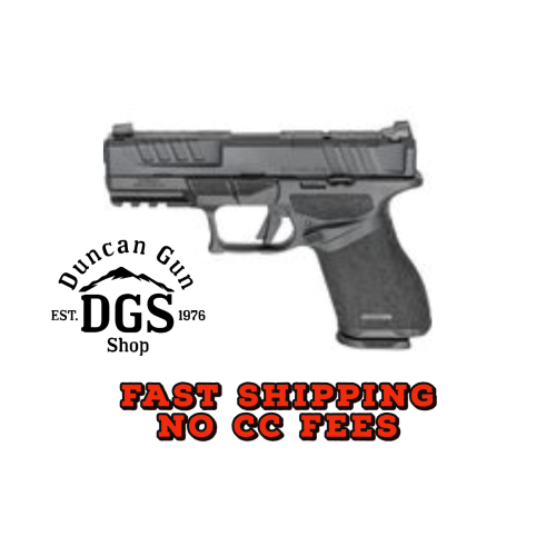 Springfield Echelon 4.0C, Semi-automatic, Striker Fired, Polymer Framed Pistol, Full Size, 9MM, 4 Barrel, Melonite Finish, Black, Optics Ready Slide, 3-Dot Tritium Night Sights, 2 Magazines, (1)-18 Round and (1)-15 Round EC9409B-3D