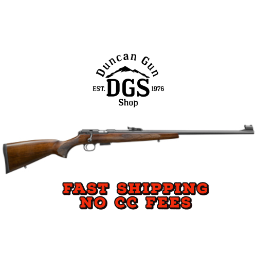 CZ-USA 02301 CZ 457 Lux 22 LR Caliber with 5+1 Capacity, 24 Barrel, Black Nitride Metal Finish & Turkish Walnut Stock Right Hand (Full Size)