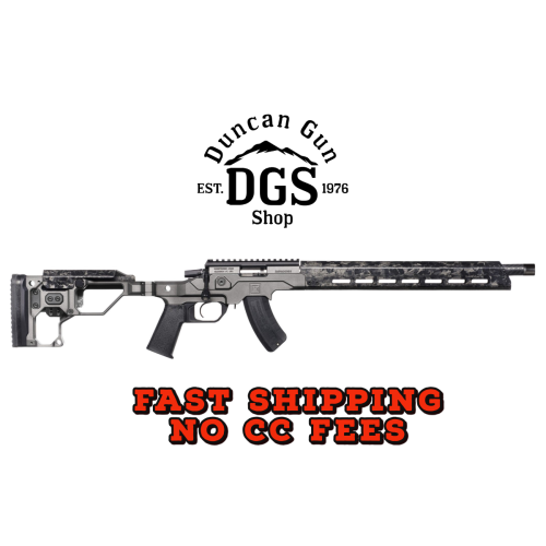 Christensen Arms 8011202700 MPR  22 WMR 10+1 16 Black Match Grade Threaded Barrel, Black Nitride Picatinny Rail Receiver, Carbon Fiber M-LOK Handguard, Tungsten Gray Adj w/MagneLock Technology Stock