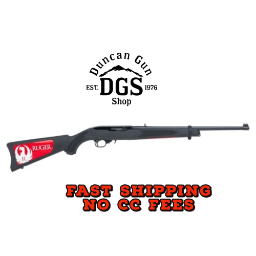 Ruger 1151 10/22 Carbine Full Size 22 LR 10+1 18.50 Satin Black Alloy Steel Barrel, Aluminum Receiver, Fixed Black Synthetic Stock, Right Hand