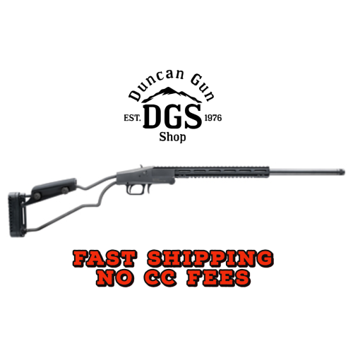 Chiappa Firearms Big Badger, Single Shot, 30-30 Winchester, 20 Threaded Barrel, 1/2x28, Matte Finish, Black, M-LOK Handguard CF500.272